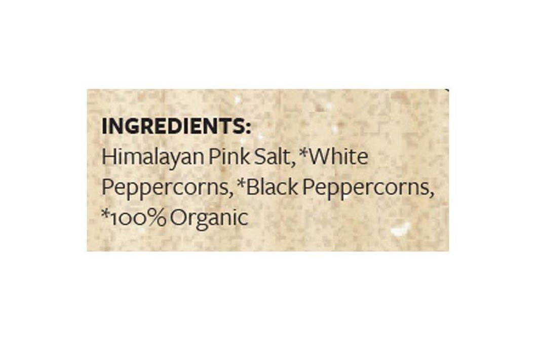 Nutty Yogi Organic Pink Salt & Pepper Mix   Bottle  95 grams
